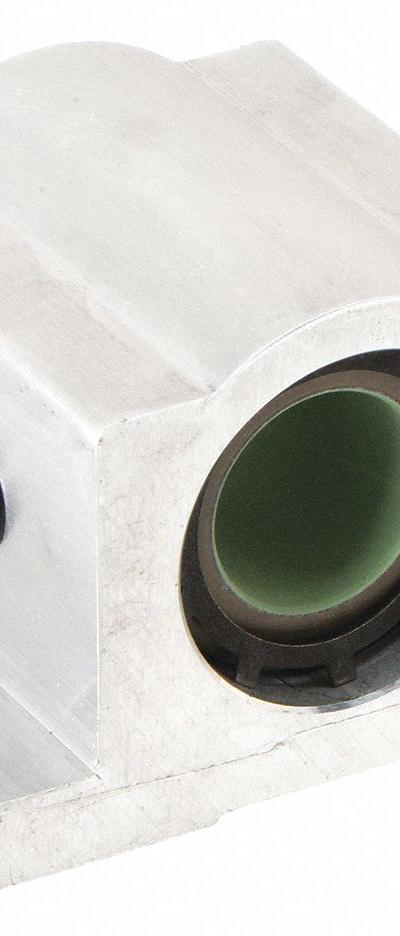THOMSON Linear Pillow Block Bearing: Single - Closed Self-Aligning Pillow Block Linear Plain Bearings
