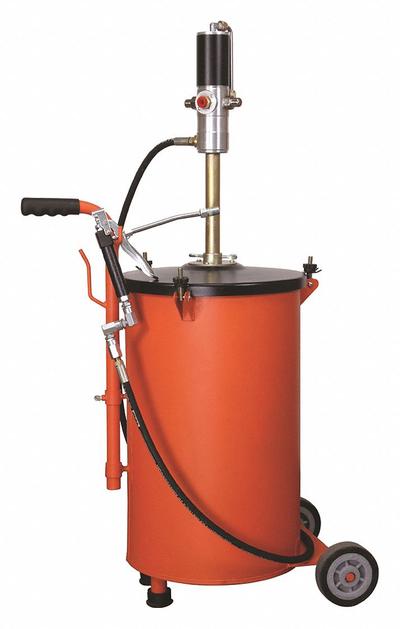 WESTWARD Air Drum Pump: 50:1, 2.42 lb/min Max. Flow Rate - Grease Dispensing Piston Drum Pumps