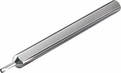 MICRO 100 Boring Bar: Boring, 1/8 in Shank Dia., Bright (Uncoated), 0.0210 in Center to Cutting Tip (MPN MBB-035100)