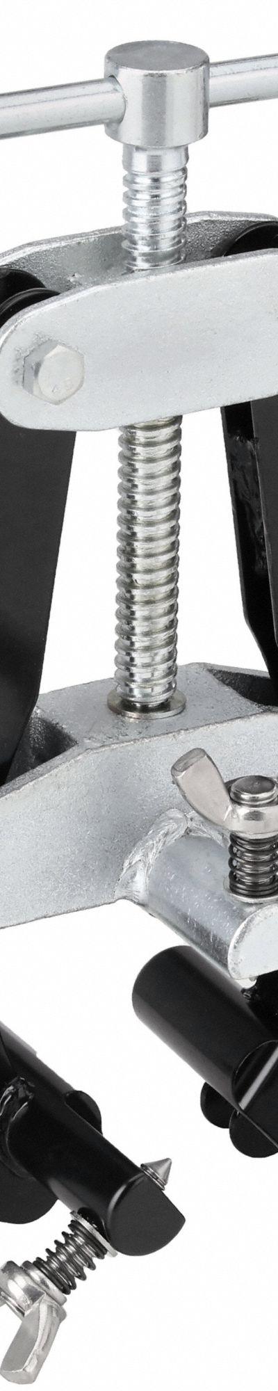 SUMNER Pipe Clamp: Metal, 2 in Min Pipe Size, 6 in Max Pipe Size - External Fit-Up Clamps