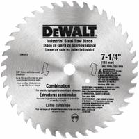 DEWALT Circular Saw Blade: 7 1/4 in Blade Dia., 40 Teeth, 0.09 in Cut Wd, 5/8 in Arbor Size, Combo (MPN DW3325). Key specifications — attr1116119: DEWALT; attr1145631: Wood.