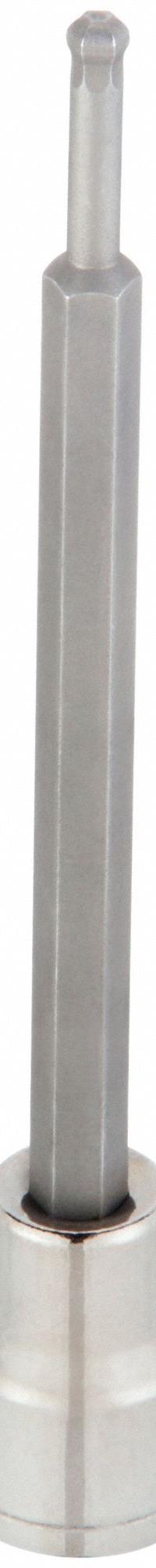 WESTWARD Socket Bit: 1/4 in Drive Size, Hex Tip, 1/8 in Tip Size, 4 3/4 in Overall Lg, Fixed Insert (MPN 54TL95). Key specifications — attr1204765: Fixed Insert; attr1204767: WESTWARD.