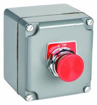 SCHNEIDER Control Station: Push Button, 0 Pilot Lights, 1NO/1NC, Stop, (1) Push Button, Momentary (MPN 9001KYK14). Key specifications — Brand: SCHNEIDER; Operator Legend: Stop; Operator Color: Red; Environments & Applications: Oil- & Dust-Tight; Operator Configuration Type: (1) Push Button.