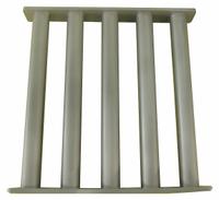 APPROVED VENDOR Grate Magnet: Rectangular Grate Magnet, Ceramic, 20 oz Max Magnetic Pull Strength (MPN 34TA04). Key specifications — Grate Shape: Rectangle; Primary Magnet Material: Ceramic; Brand: APPROVED VENDOR.
