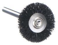 DREMEL Rotary Tool Brush: 3/4 in Brush Dia, Wheel Brush, Straight, Mounted, Nylon, 2 PK (MPN 403-02). Key specifications — attr1097267: DREMEL; attr1097272: Mounted; attr1097273: Wheel Brush; attr1097274: Straight.