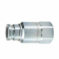 PARKER Nose Piece Assembly Coupling: 3/4 in, Steel, 28 g/min Max. Flow Rate, Push-to-Connect (MPN FF-752-12FP). Key specifications — Coupling Locking Type: Push-to-Connect; Body Material: Steel; Thread Size: 3/4"-14; Brand: PARKER.