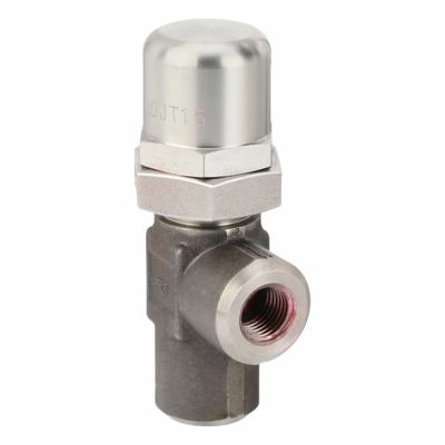 Parker Pressure Control Valve: 4 gpm, 1,750 psi Max Set, Stainless Steel - Hard-Seat Pressure Control Valves