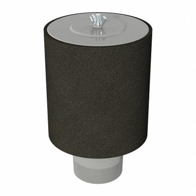 SOLBERG Filter Silencer: 3 in Inlet Size, 300 scfm, 13 in Overall Ht, 8 in Outside Dia - Air Compressor Intake Filters & Silencers