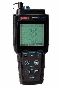 THERMO SCIENTIFIC Handheld Multiparameter Meter: Conductivity/Dissolved Oxygen/Ion/pH/Temp (MPN STARA3295). Key specifications — Test Parameters: pH; Manufacturer Part Number: STARA3295; Configured Test Parameters: Conductivity; Measurement Components Included: 013010MD DuraProbe Epoxy 4-Cell (K=0.475) Conductivity Cell with 3 Meter Cable; Other Accessories Included: 810001 ROSS Electrode Storage Solution; Reagents and Solutions Included: 01100710 Conductivity 1413uS/cm Standard Pouches.
