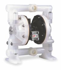 ARO Double Diaphragm Pump: Polypropylene Body, 1 in, NPT Connection, 47 gpm, 275 ft Max. Head (MPN 6661AJ-3EB-C). Key specifications — Brand: ARO; Seat Material: PP; Check Valve Material: Santoprene.
