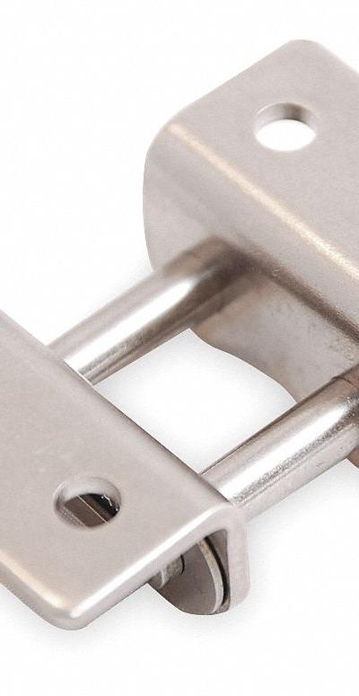 TSUBAKI Attachment Link: For Stainless Steel Roller Chains - Attachment Links for ANSI Standard Chains