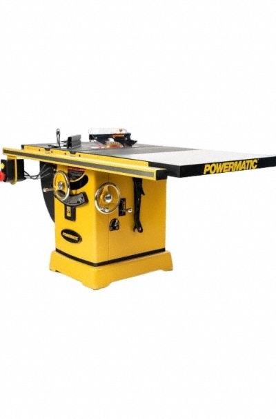 POWERMATIC Table Saw: 460 V AC Volt - Standard Cabinet Table Saws