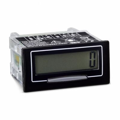 TRUMETER Electromechanical Counter: Totalizers, Front Panel Mounting, 1 in x 1 7/8 in