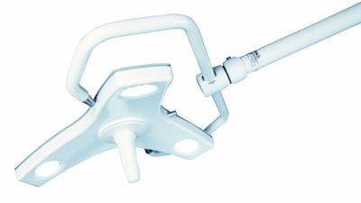 BURTON Examination Light: LED, 90,000 lux @ 24 in, Wall, 3700K, 95 CRI, 42 W Watt - Wall-Mount Medical Lights