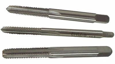 APPROVED VENDOR Tap Kit: M6x1 Metric, D5 / 2B, 4 Flute - Three-Piece Hand Tap Sets