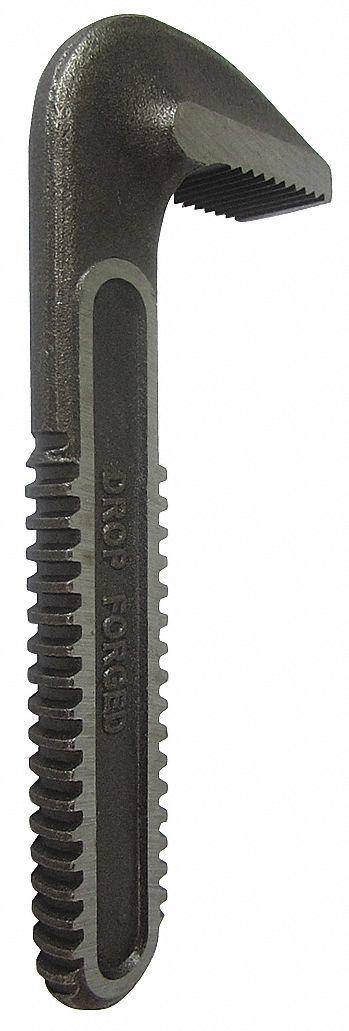 WESTWARD Replacement Hook Jaw: For Serrated Jaw Texture, Alloy Steel, Compatible with 3LY96A - Hook Jaws for Pipe Wrenches