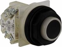 SCHNEIDER Extended Push Button Operator: Non-Illuminated, Extended Profile, Non-Metallic, 30 mm (MPN 9001SKR3BH13). Key specifications — Brand: SCHNEIDER; Action: Momentary; Series: 9001SK; Push Button Material Type: Non-Metallic.
