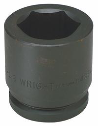 WRIGHT Impact Socket: 1 1/2 in Drive Size, Metric, 55 mm Socket Size, 6-Point, Std, Black Oxide (MPN 848-55MM). Key specifications — attr1215501: WRIGHT; attr1215515: Black Oxide; attr1215518: 55 mm.