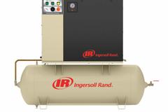 INGERSOLL RAND Rotary Screw Air Compressor: Horizontal, 15 hp, 47.3 cfm, 80 gal Tank, 230V AC (MPN UP6-15c-150-230-3-60 80 Gal). Key specifications — attr48606: Three; attr48593: 230V AC; attr48578: INGERSOLL RAND; attr110305: Not Included.