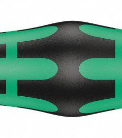 WERA General Purpose Torx Screwdriver: Kraftform, Std Lg, Torx Tip, Friction, T6 Tip Size (MPN 05118182001). Key specifications — attr1205076: T6; attr1205081: WERA; attr1205102: Ergonomic.