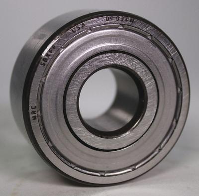 MRC Angular Contact Ball Bearing: 3201/5201, 2 Rows, 30°, Dbl Shield, ABEC 1 - Double-Row Angular Contact Bearings