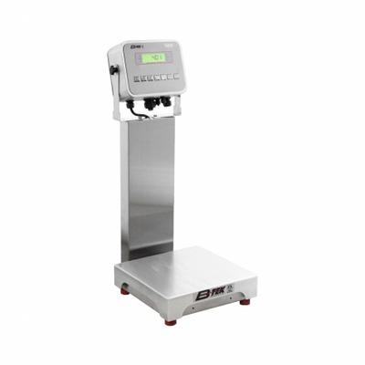 B-TEK Food Scale: 18 in Weighing Surface Dp, 18 in Weighing Surface Wd, 26 in Overall Ht - Food Scales