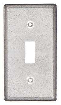 RACO Electrical Box Cover: 1 Gangs, Open, For Rectangular Box Shape, Galvanized Zinc (MPN 865). Key specifications — Brand: RACO; For Box Shape: Rectangular; Material: Galvanized Zinc; Cover Design: Open.