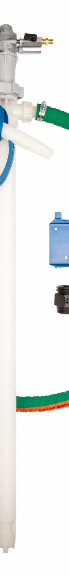 FINISH THOMPSON Air Drum Pump Kit: 22 gpm Max. Flow Rate, 330 cps Max. Viscosity, PVDF (MPN PFV-40 & M6 Kit). Key specifications — Brand: FINISH THOMPSON; Suction Tube Material: PVDF.
