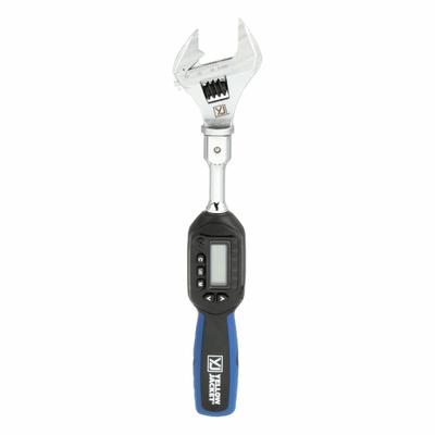 YELLOW JACKET Interchangeable Head Torque Wrench: Foot-Pound, 3.1 ft-lb to 62.7 ft-lb - Standard-Head, Electronic Torque Wrenches