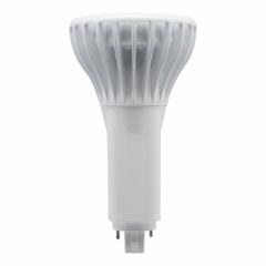 LEDVANCE/ SYLVANIA Linear LED Light Bulb: Type B, 2-Pin (G24), T4, LED, 4100K, 1,900 lm Light Output (MPN LED16PBG24DV841BF). Key specifications — Brand: LEDVANCE/ SYLVANIA; Bulb Base Type: 2-Pin (G24); Bulb Designation: LED16PBG24DV841BF; Dimmable: No; Color Temperature: 4100K.