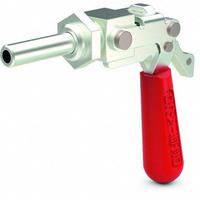DE-STA-CO Straight Line Clamp: Through-Hole Base Mounting, Locking Horizontal Handle, 1.5 in Arm Lg (MPN 604-MMRSS). Key specifications — Plunger Thread: M8; Recommended Spindle Model No.: 207943-M; Brand: DE-STA-CO.