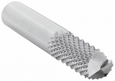 OSG Solid Router Bit: Diamond Cut, Drill Point, 1/2" Cut Dia, 1" LOC (MPN 640-5004) - Diamond-Pattern Router Bits for Composites