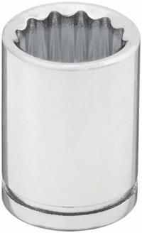 WESTWARD Flex Socket: 3/8 in Drive Size, 15/16 in Socket Size, 12-Point, Std, Chrome (MPN 10E904). Key specifications — attr1204348: WESTWARD; attr1204349: Chrome.