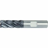 WIDIA HANITA: Carbide, AlTiN Coated, 5 Flute, 1/2" Mill Dia, 1-1/4" LOC, 0.03" Rad, 4" OAL (MPN 5VNC13005BW)