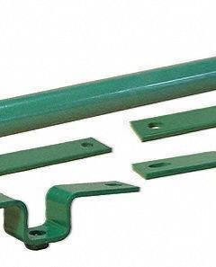ASHLAND CONVEYOR Conveyor Support Stand: For 10 in Between Frame Wd, 10 in Overall Wd, Steel, Green (MPN HMTB10). Key specifications — Stand Material: Steel; Color: Green; Brand: ASHLAND CONVEYOR.
