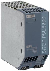SIEMENS Stabilized Power Supply: DIN Rail, 240 W Output Power - Rated, 10 A Current - Output, Metal (MPN 6EP33348SB000AY0). Key specifications — attr1044898: Single; attr1044874: Metal; attr1044879: 120 to 230V AC; attr211400: SIEMENS.