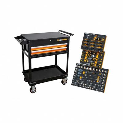 GEARWRENCH General Maintenance Tool Sets: 194 Total Pcs, Mechanics Hand Tools - Tool Sets with Foam Inserts & Rolling Tool Cabinet