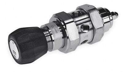Parker Pressure Regulator: FNPT x FNPT, 1/4 in x 1/4 in, Stainless Steel - Stainless Steel General Purpose Pressure Regulators