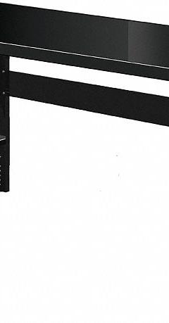 HALLOWELL Workbench: Adj Ht, 48 in x 30 in, Black, Stringer, Steel (MPN HWB4830S-ME). Key specifications — Brand: HALLOWELL; Color: Black.