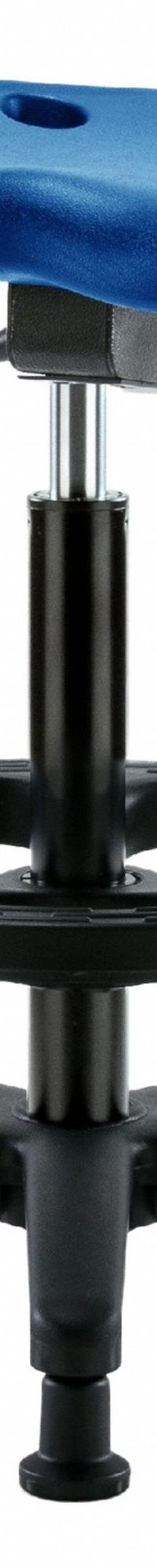 Tractor Stool: Polyurethane, Ht Range 22 1/2 in to 32 in, 17 in Seat Wd, 14 in Seat Dp, 5 Glides (MPN PTHBST-RG-BF-RG-BLU). Key specifications — Brand: APPROVED VENDOR; Foot Support: Yes; Base Material: Fiberglass; ESD-Safe: Not ESD Safe; Number of Casters: 0.