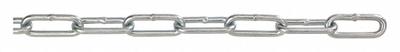 PEERLESS Straight Chain: 2 in Chain Trade Size, Carbon Steel, 310 lb Working Load Limit - Welded Straight-Link Tailgate Chains