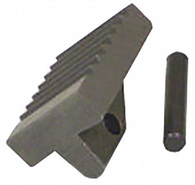 RIDGID Jaw, Heel W/Pin 8 Wrench: For Serrated Jaw Texture, Steel, Compatible with 8/E-8 - Heel Jaws for Pipe Wrenches
