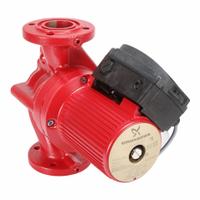 Circulating Pump: 7/8 hp HP, 115V AC, Bronze, 3, 26 ft Max. Head, 11 1/2 in Face to Face, Inline (MPN 96402843). Key specifications — Nameplate Voltage: 115V AC; Connection Type: Flange; Brand: GRUNDFOS; Includes Volute: Volute Included; Efficiency: Standard Efficiency; System Type: Potable Water.