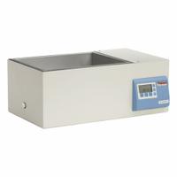 THERMO SCIENTIFIC Water Bath: 19 L Capacity, 45.5°C Max Temp, +/-0.1°C, Digital, 12 in Interior Dp (MPN TSCOL19). Key specifications — attr1025203: Digital; attr1025206: Heated; attr1025196: THERMO SCIENTIFIC; attr1025226: Yes; attr1025234: +/-0.1°C; attr1025238: 115/230V AC.