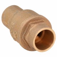 MILWAUKEE VALVE Low Lead Spring Check Valve: Swing, Inline Valve Body, 3/4 in Pipe Size, Bronze (MPN UP1548T 3/4). Key specifications — Brand: MILWAUKEE VALVE.