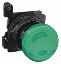 EATON Mushroom Head Push Button: 30 mm, Non-Metallic, Momentary (MPN E34LB3). Key specifications — Action: Momentary; Brand: EATON; Series: E34; Push Button Material Type: Non-Metallic.