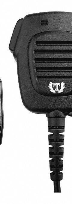 BANSHEE Speaker Microphone: Fits Motorola, 3.5 mm Jack, 24 in Cord, Push To Talk, Noise Cancelling (MPN JD-700X-TRBO1). Key specifications — Compatible Radio Series: APX 6000; Color: Black; Radio Connector Type: Multi Pin; Brand: BANSHEE; Manufacturer Part Number: JD-700X-TRBO1; Push To Talk: Yes.