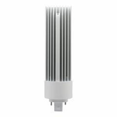 LEDVANCE/ SYLVANIA Linear LED Light Bulb: Type B, 2-Pin (G24), T4, LED, 3000K, 1,800 lm Light Output (MPN LED15PBG24DH830BF). Key specifications — Brand: LEDVANCE/ SYLVANIA; Bulb Base Type: 2-Pin (G24); Bulb Designation: LED15PBG24DH830BF; Dimmable: No; Color Temperature: 3000K.