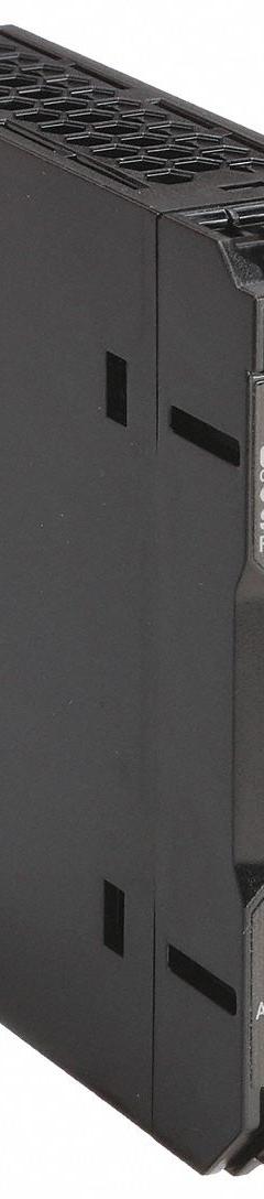 OMRON DC Power Supply: DIN Rail, 15 W Output Power - Rated, 1.2 A Current - Output, Single Phase (MPN S8VK-G01512). Key specifications — attr1044898: Single; attr1044874: Plastic; attr1044879: 100 to 240V AC; attr211400: OMRON.