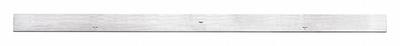 STARRETT Straight Edge: Metric/SAE, Not Certified, Polished, Steel, ± 0.0002 in/ft - Steel Straight Edges
